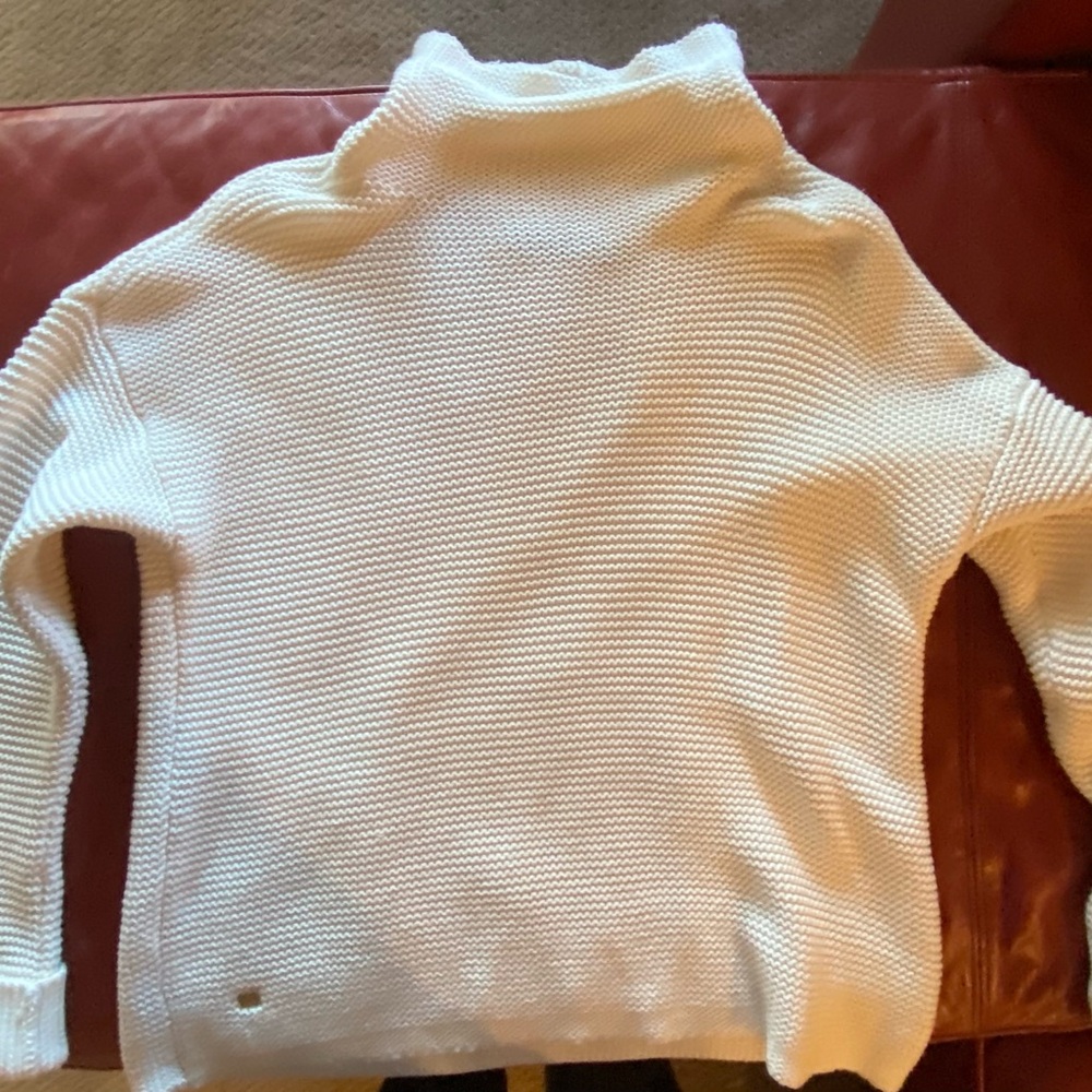 Cozy White Turtleneck Sweater